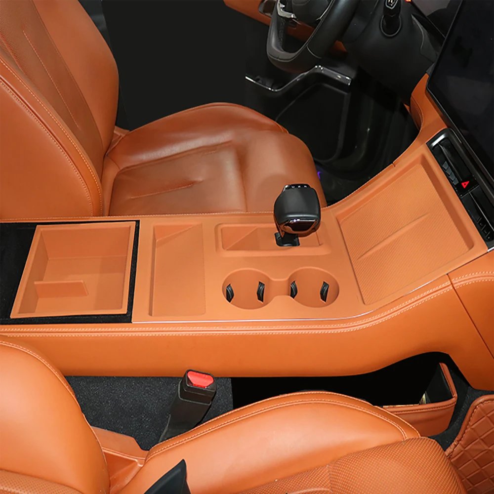 BAIC Jishi Polestone 01 Rox 01 모바일 무선 충전 먼지 액세서리 용 중앙 제어 워터 컵 미끄럼 방지 실리콘 패드