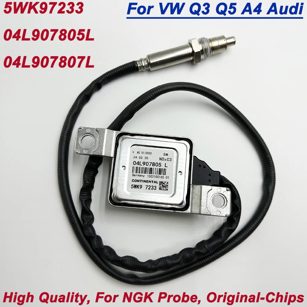 

OE 04L907805L 5WK97233 04L907807L High Quality for NGK Probe 12V NOX Sensor For VW Q3 Q5 A4 Tiguan Sharan Passat Seat 1.4 2.0TDI