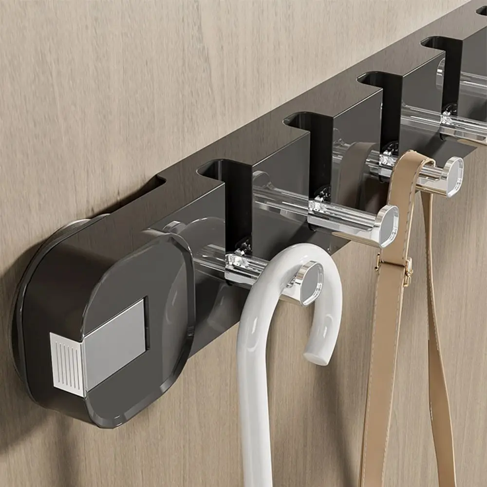 Description Picture 5 of itemSuction Cup Bathroom Storage Hook Detachable Waterproof Foldable Wall Row Hook Moisture-proof Heavy Duty Towels Robe Hook