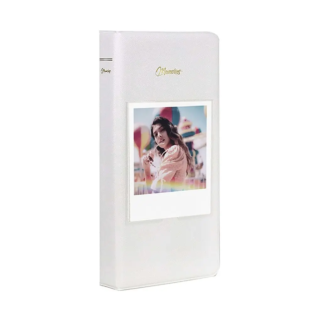 즉석 카메라 사진 앨범 영화 티켓, 폴라로이드 600, 후지필름 인스탁스 W210, W300 용 5 인치 그림 보관 케이스, 64 포켓