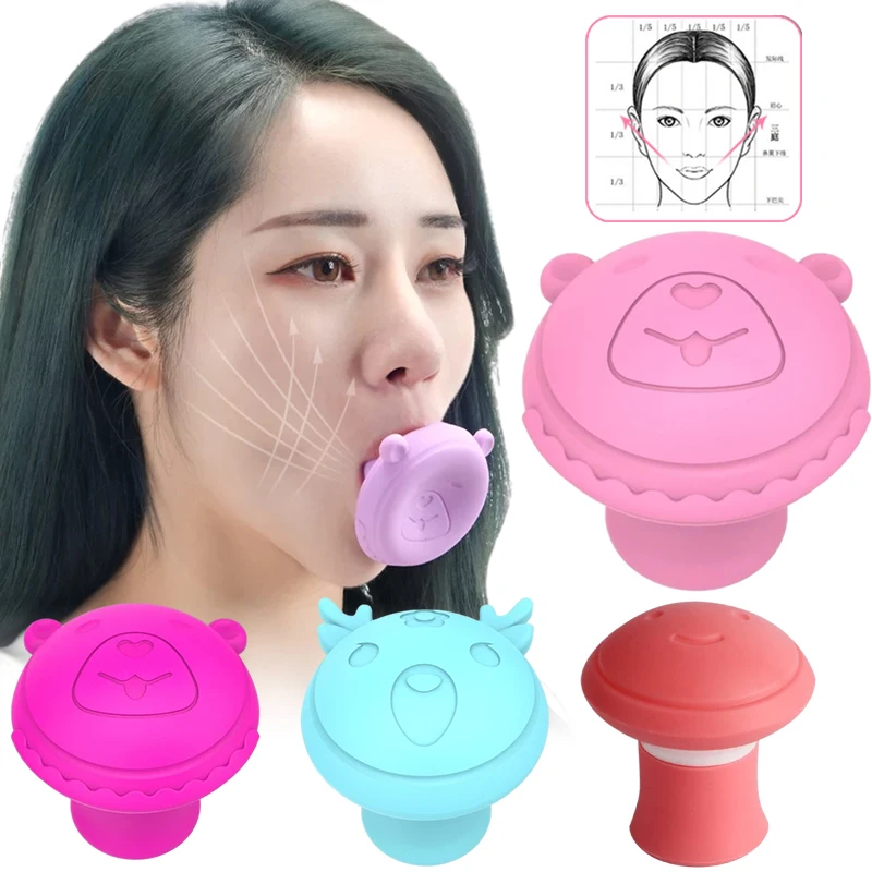 Jaw Exerciser Double Chin Exerciser Fitness Jaw Exercise Ball Jaw Exercise  Ball Define Your Jawline Facial Beauty Tool For Skin Toning Devices For  Women Men(Pink Bear)