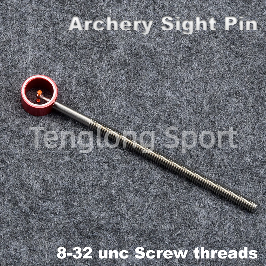 Bogens chießen Visier Pin Recurve Bogen Visier Pin 8-32 Unc Schrauben gewinde geeignet für 6-Zoll-und 9-Zoll-Recurve-Bogen Metall Visier. – Detail 4