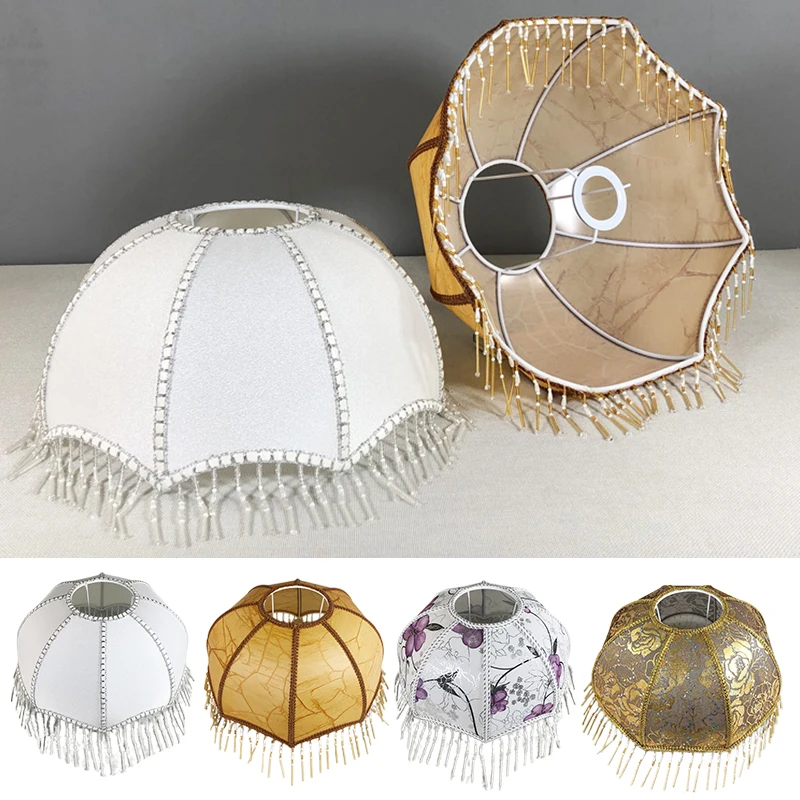 UPKOCH Paralume Tessuto Elegante Per Lampade Da Tavolo Copertura Decorativa Per Illuminazione Interna e Tessuto Compatibile Con Lampade Da Scrivania e Pavimento Design Delicato Per Casa e