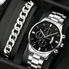 Fashion Men Watch Luxury Calendar Quartz Wrist Watch Business Watches