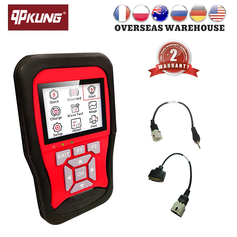 

qpKung X208 Motorcycle Diagnostic Tool+ For(SUZUKI-III-6P Line+SUZUKI-II-4P+SUZUKI-I-4P)Scanning Encoding Motorcycle Accessories