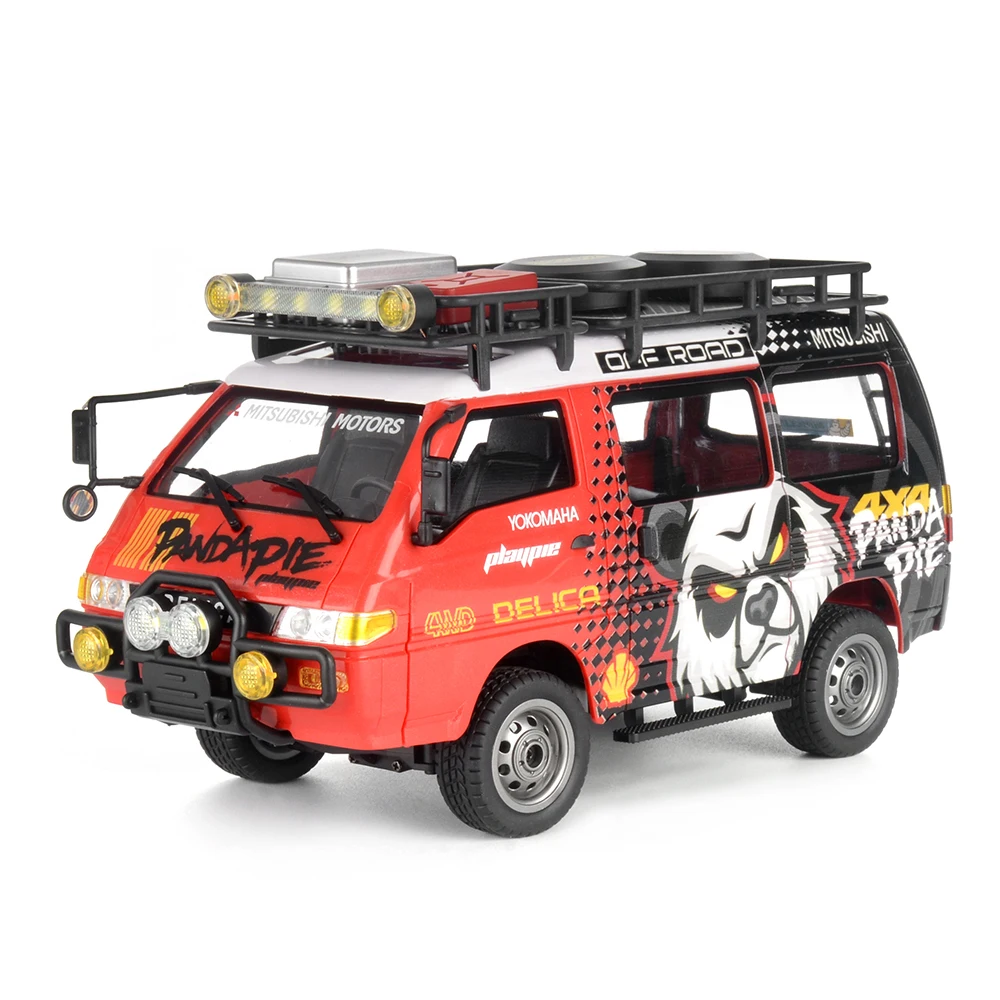 JXC デリカ 4WD バージョン 1/24 シミュレーション電動モデルカー