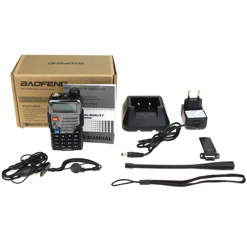 Baofeng UV-5RE Walkie Talkie Dual Band VHF/UHF 136-174/400-520MHz FM Transceiver UV-5R Upgrade UV5RE Portable Two Way Radio