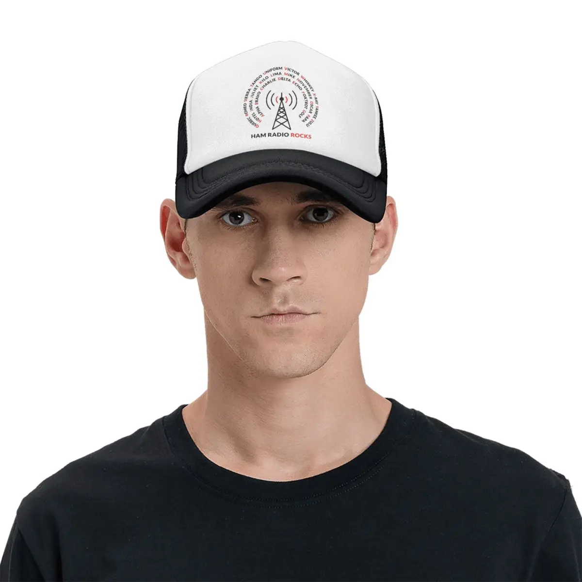 Weiweiwu Vintage Ham Radio Operator Baseball Cap - Adjustable Cotton Washed Dad Hat | Crazy Fun Novelty Cap