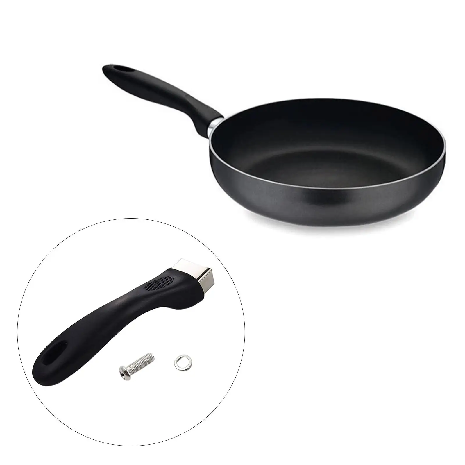 Pan Handle Cover Universal Long Handle Replacement Hand Grip Pot Handle Grip Handgrip Scald Proof Bakelite Pot for Kitchen cooking