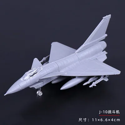 4D 27Styles 1:144 Fighter Assembly Model Plastic Gule Free Plane Armed Helicopter Reconnaissance Aircraft Bomber Model Toy - J-10
