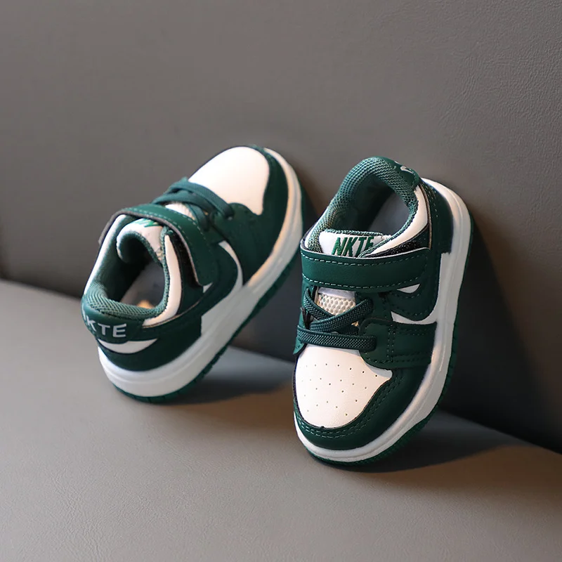 thumbnail image 1 of Zapatos deportivos para niños, zapatos de tablero para primavera y otoño, temporada para niños y niñas, zapatos de bebé de un solo paso, 1 of 4