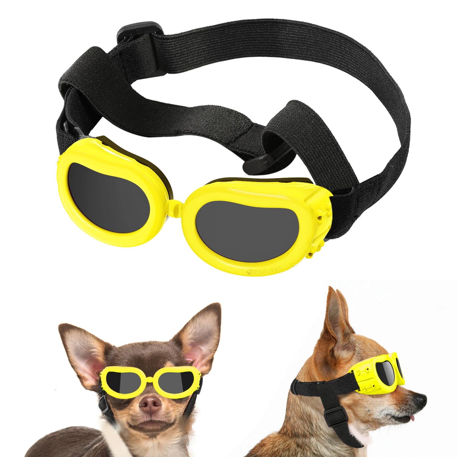 

Солнцезащитные очки для собак и кошек, многоцветные, с защитой от УФ излучения, водонепроницаемые модные солнечные очки, аксессуары
