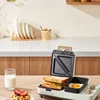 Toaster Oven  Sandwich Breakfast Machine Household Small Light Food Machine Lazy Multi-Function Waffle Toast Press and Bake 5