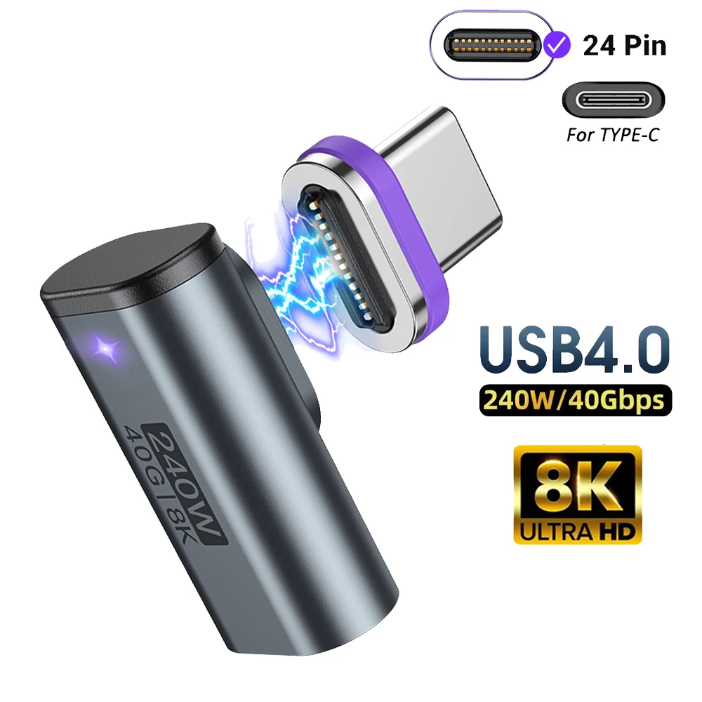 ตัวเลือกสินค้า อะแดปเตอร์ USB4.0 ชาร์จเร็ว 40Gbps สำหรับ MacBook