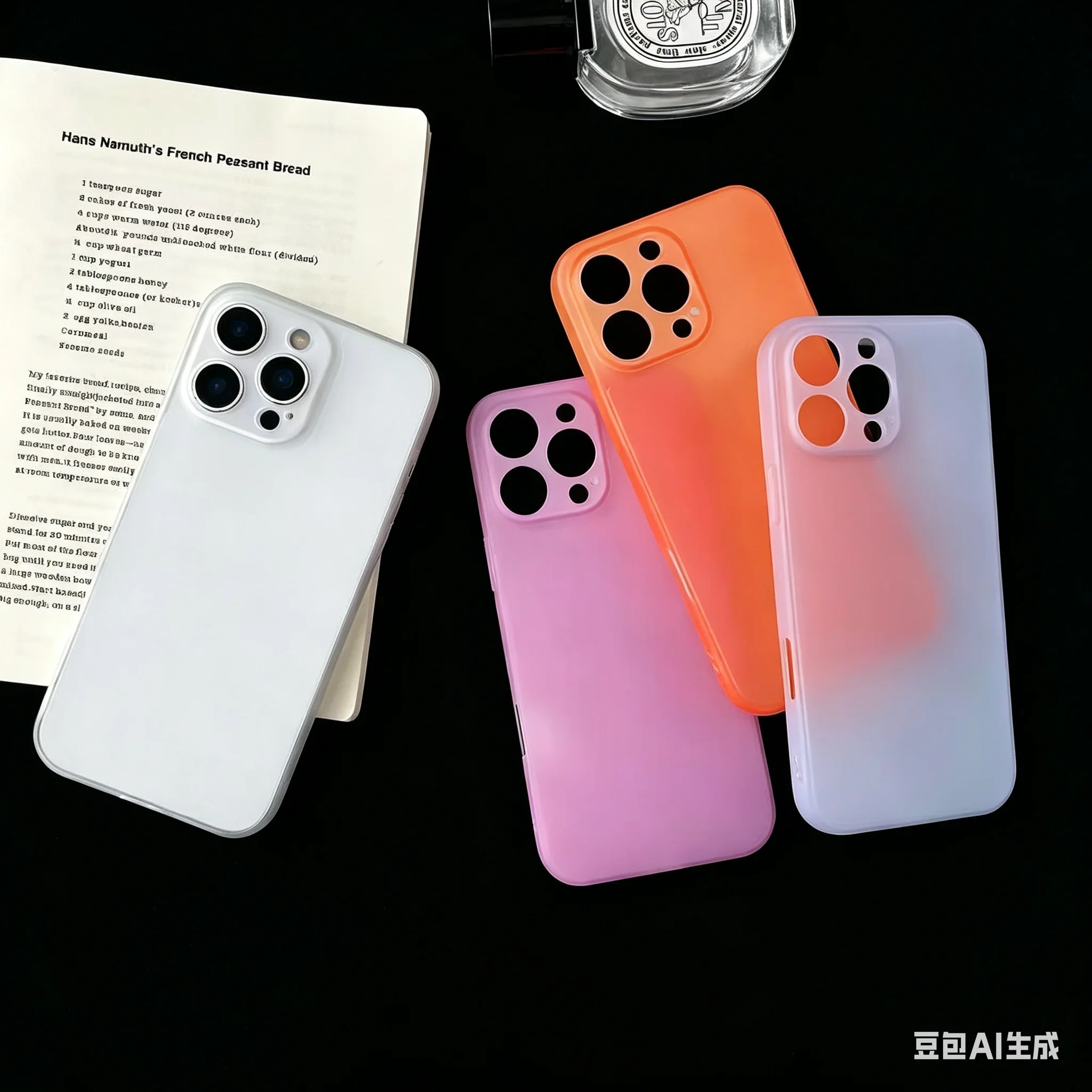 Luxury Ultra Slim Matte Clear Colorful Soft Silicone Phone Case