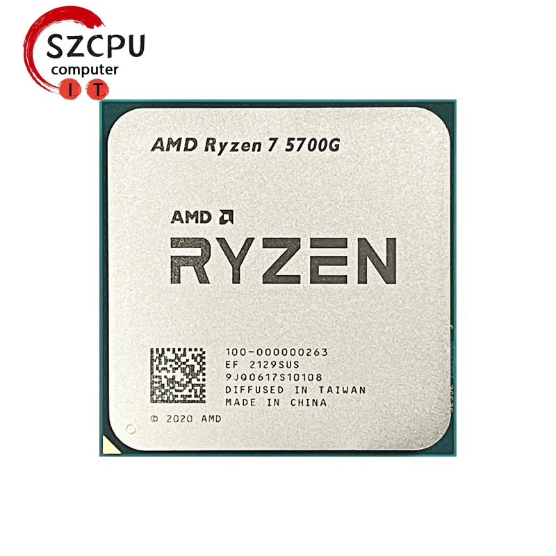 Amd Ryzen 7 5700G R7 5700G 3.8Ghz Acht Core 16 Draad 65W Cpu Processor l3 = 16M 100 000000263 Socket AM4|CPUs| - AliExpress