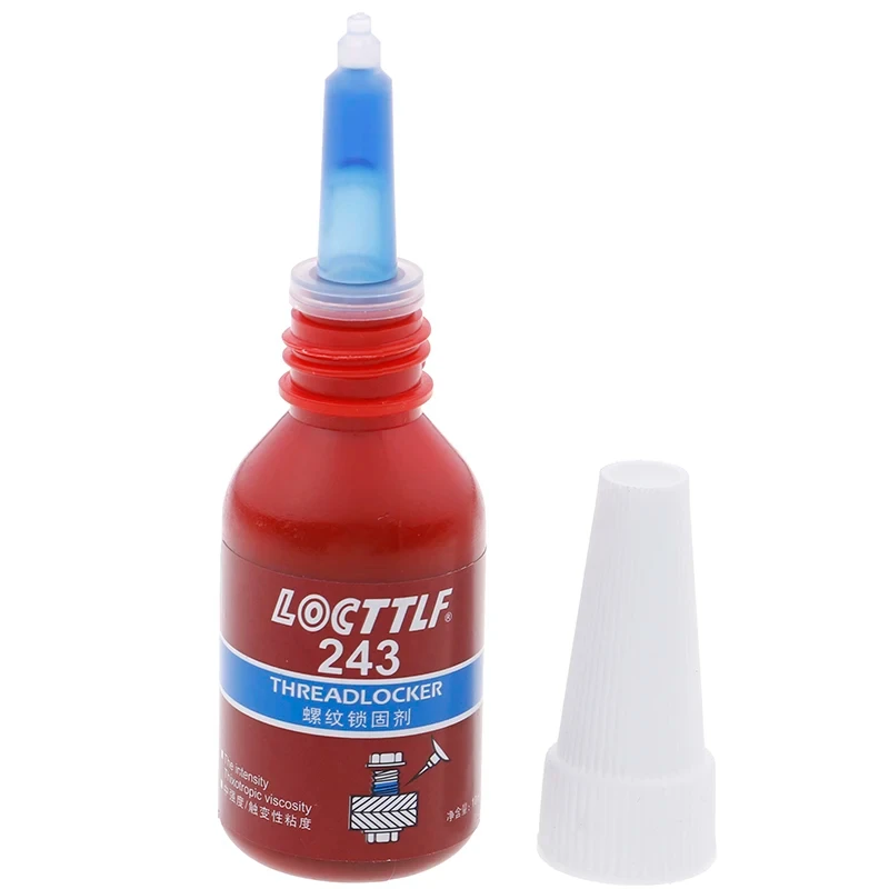 10ml Screw Glue Thread Locking Agent Anaerobic Adhesive 243 Glue Oil Resistance Fast Curing for Fixing Screws anaerobic glue threadlocker glue liquid glue