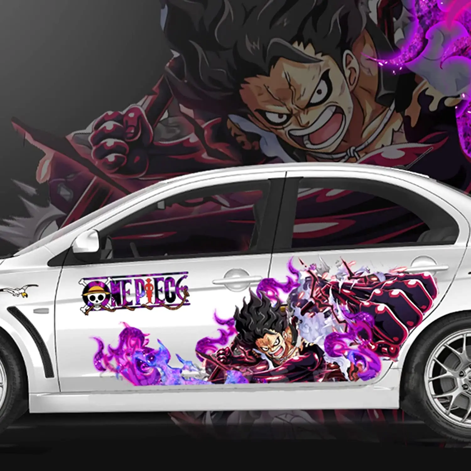 Wholesale Low MOQ Anime Demon Slayer 3D Motion Sticker Character 3D  Lenticular Car Stickers Laptop Decor Waterproof From malibabacom