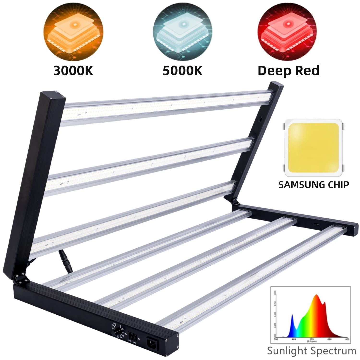 Ru Warehouse Freeshipping 720Watt 110Cm Led Grow Light Con Samsung Leds Bar Droshipping