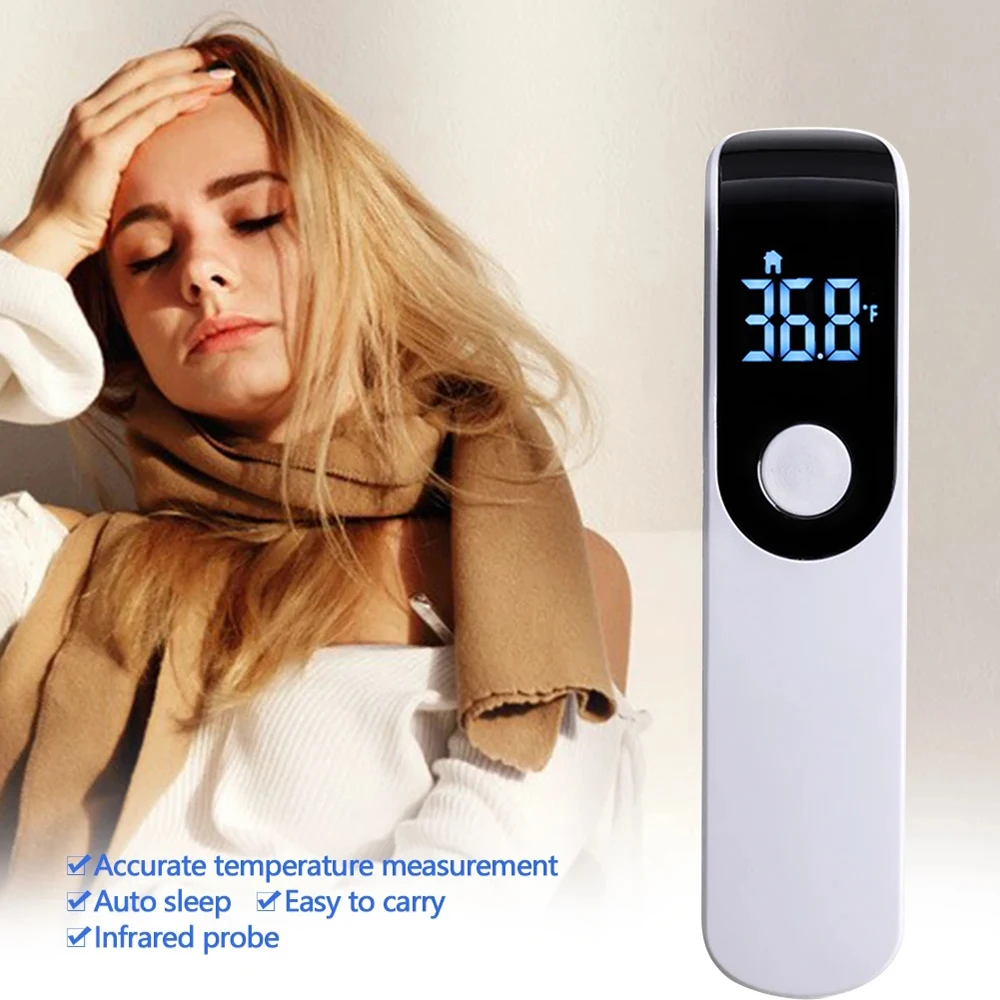 Digital Thermometer Infrared Non Contact Forhead Gun Laser Handheld Ir Temp Pyrometer Non-contact Backlight Measurement
