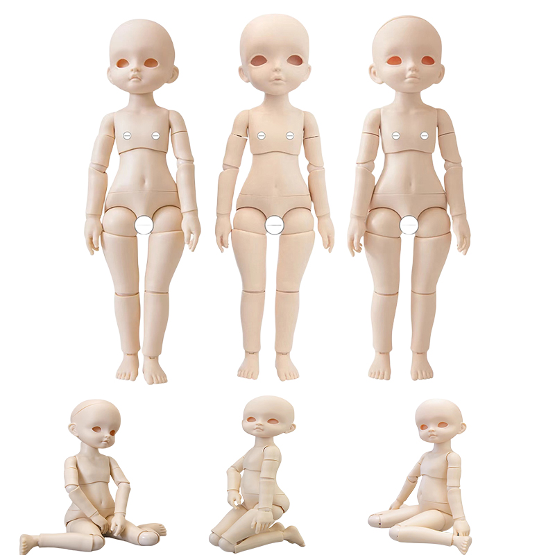 New DIY 1/6 Bjd Dolls 30cm Doll Multi Joint Movable Whole Doll Kid Girls Toy Gift Holiday Gift Toys for Girls