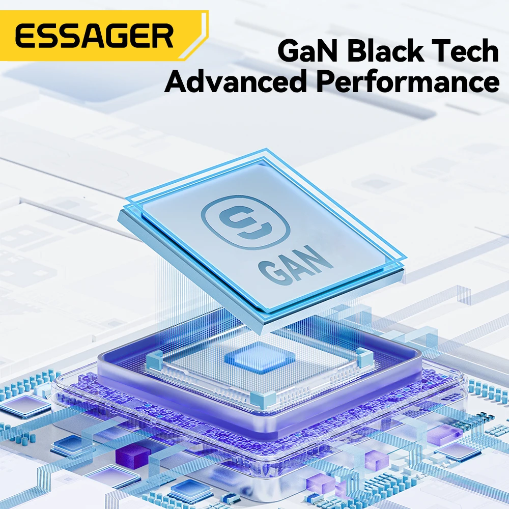 Essager 33W GaN Charger USB Type C Fast Charging Adapter Quick Charge QC3.0 PD USB-C Fast Charger For iPhone Samsung Xiaomi iPad