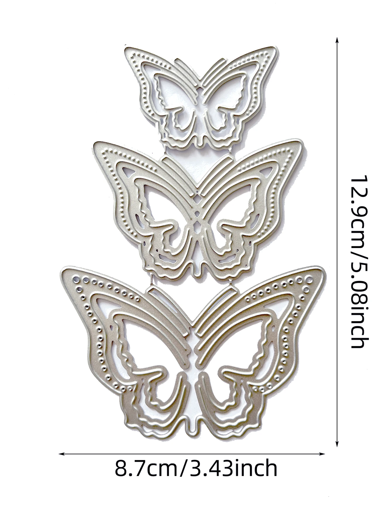 Butterfly Tufted Bamboo Dragonfly Magritte Flowers Metal Cutting Dies Stencils DIY Scrapbooking