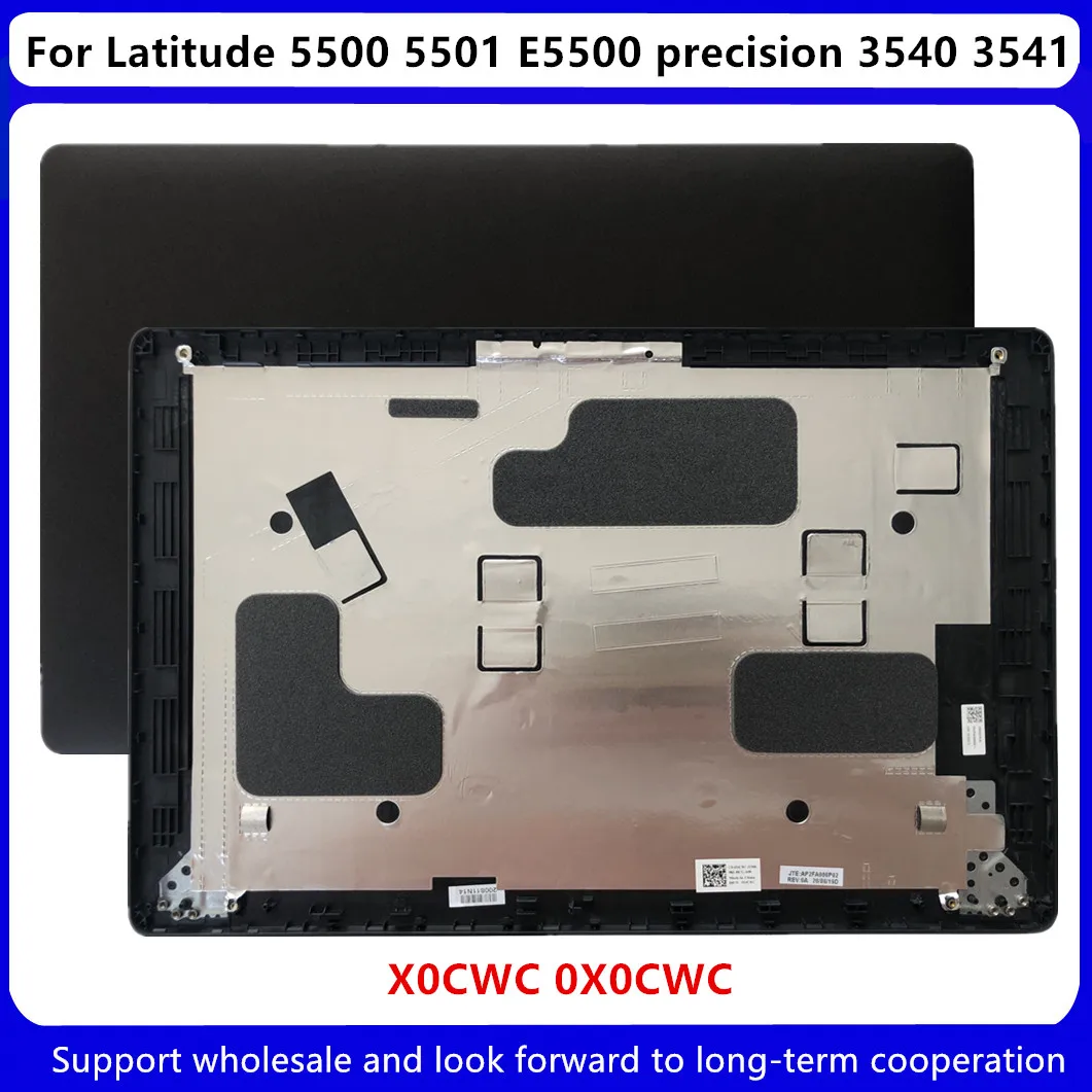 para Dell Latitude 5500 5501 E5500 Precisão 3540 3541 Portátil Lcd Capa Traseira um Escudo Case Superior dp n X0cwc 0x0cwc 0v3976 V3976 Novo
