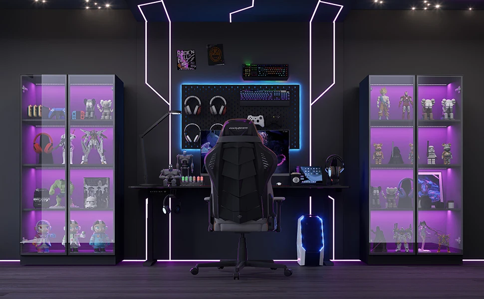 black storage cabinet