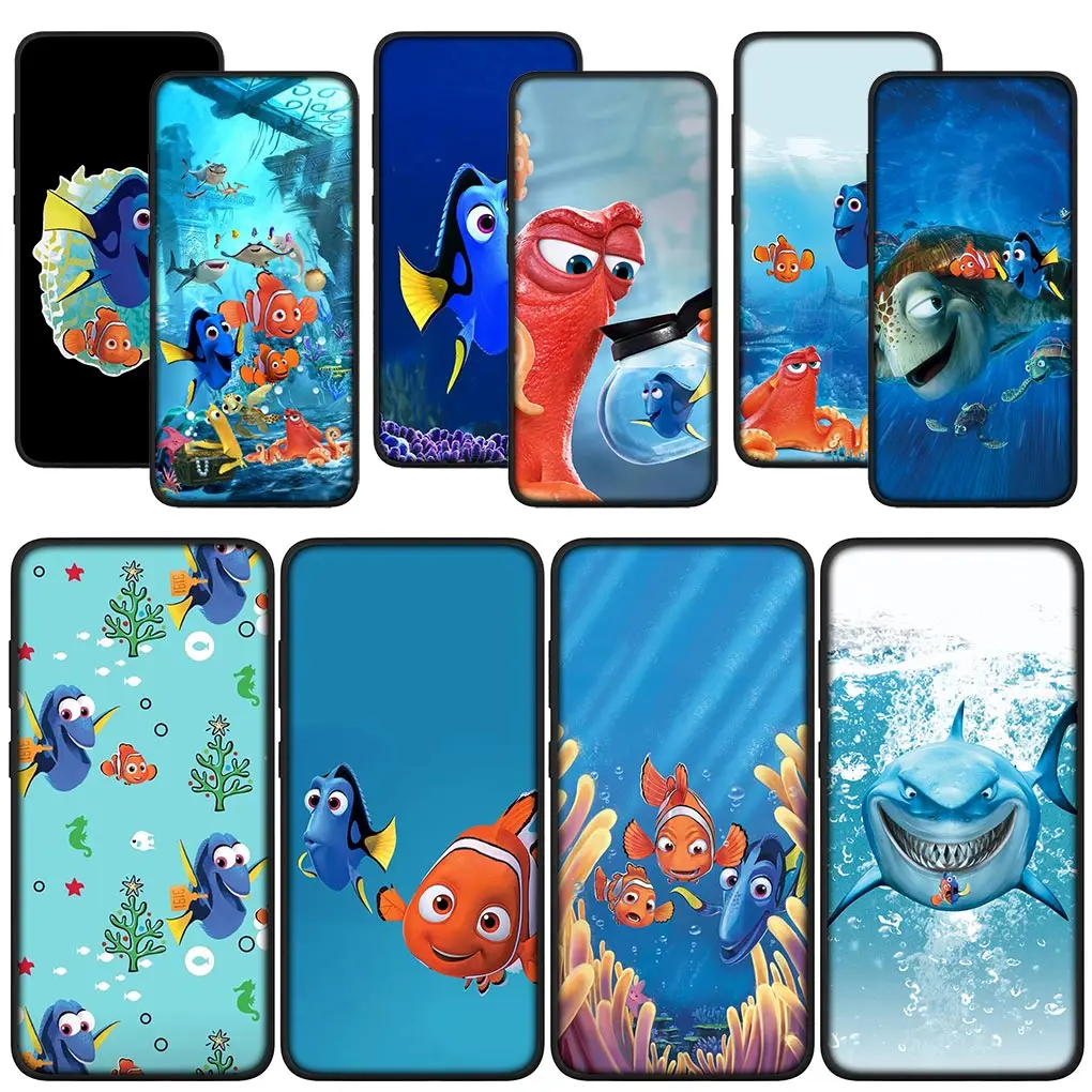 Trovare Nemo Marlin Dory Fish Cover Per Xiaomi Poco X3 Nfc Gt X4 M2 M3 M4 Pro M5 10T 11T 11 12 C40 F3 A3 A2 Custodia Morbida