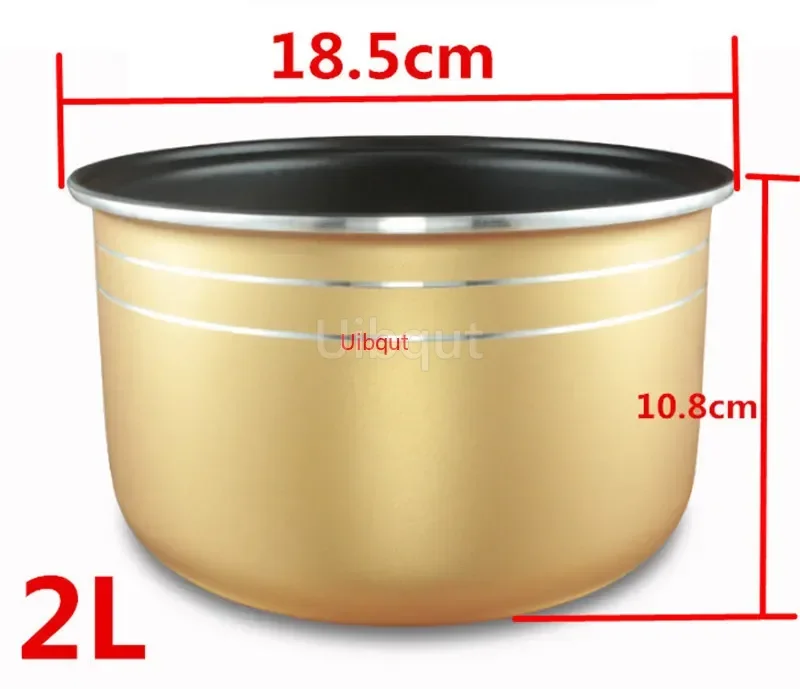Durable Non-Stick 304 Stainless Steel Rice Cooker Inner Pot Replacement