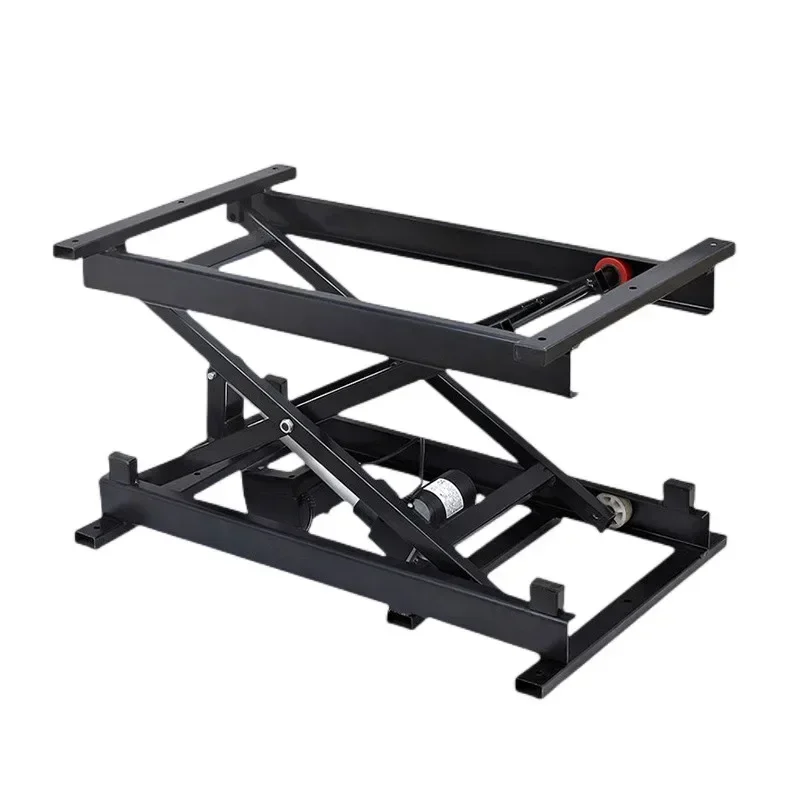 Table Lifting 80kg Electric Wired Remote Control Coffee Table Dining 24V Lifting Hardware Folding Iron Frame