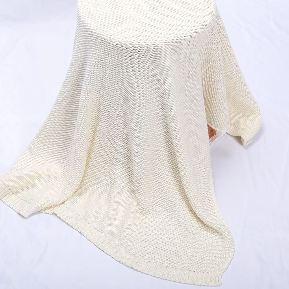 Personalized Embroidered Soft Cotton Baby Blanket – Ideal Newborn Gift