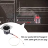 BBQ Replacement Parts Hot Rod Ignitor Kit for Traeger And Z Grills Wood Pellet Grills With 1 Pieces Fuses Replacement 5