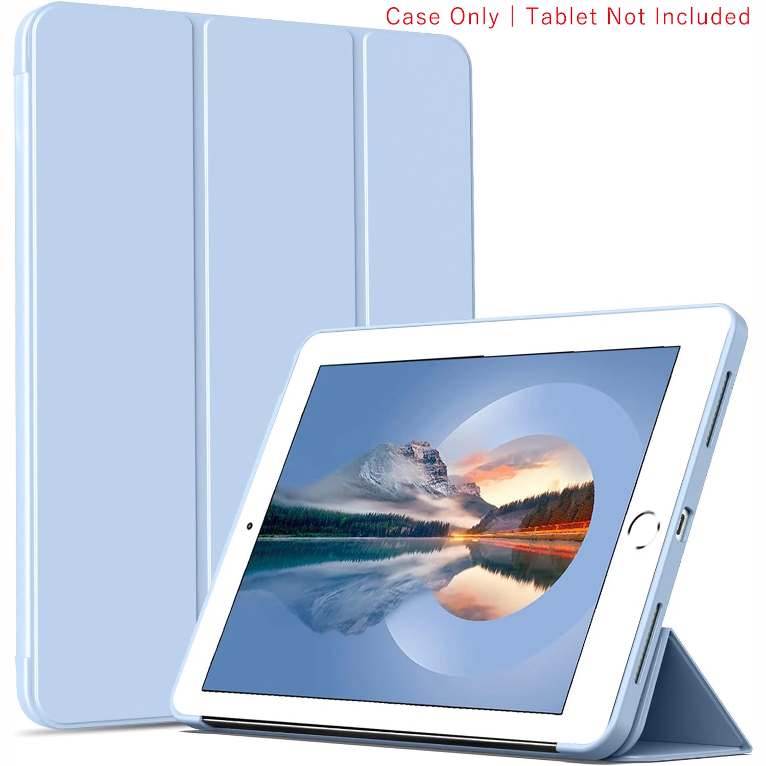 Premium Tri-fold Magnetic PU Leather Protective Tablet Case – Elegant Flip Stand Cover