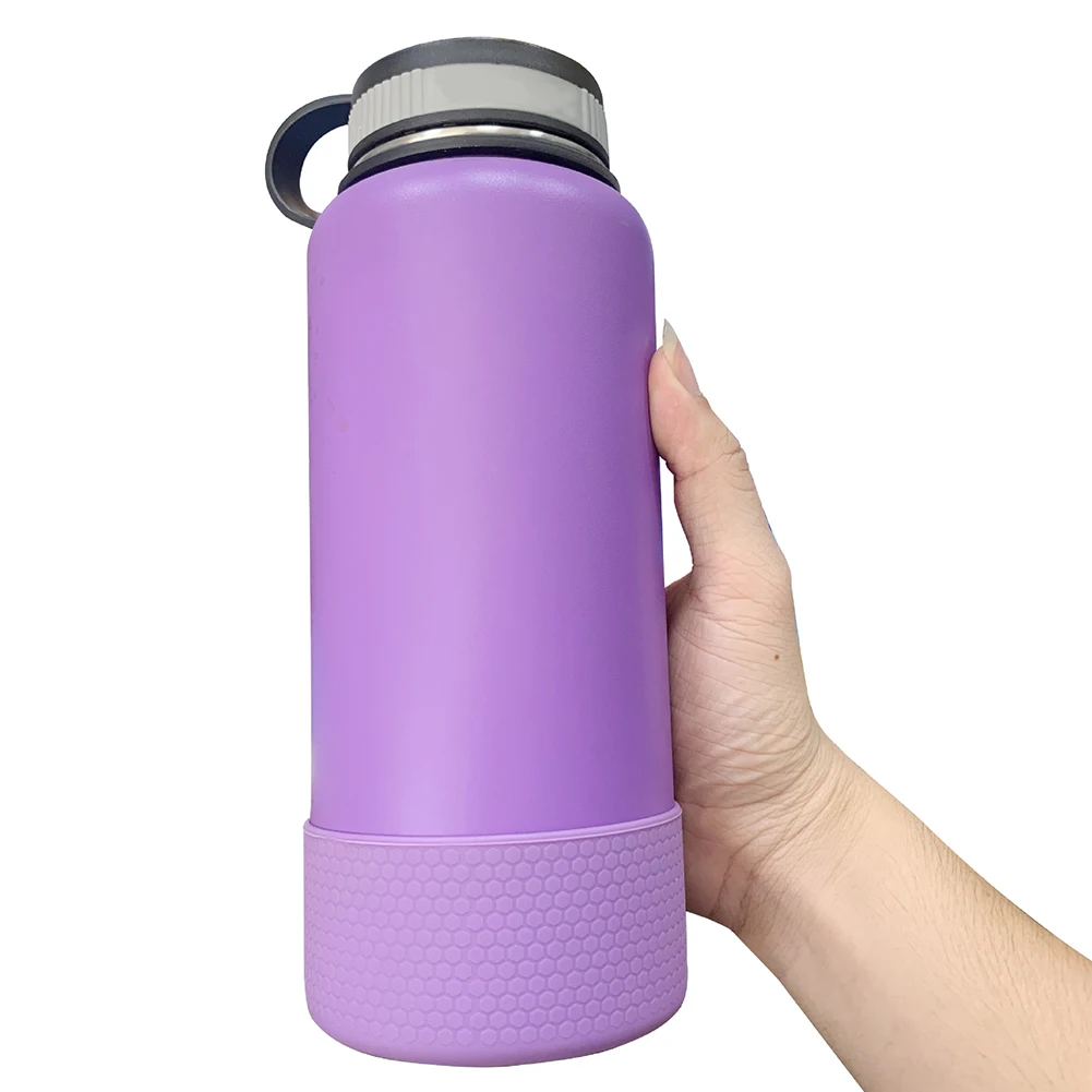 7.5cm Cup Cover Sport Water Bottle Cover Space Pot Silicone Cover Rubber  Bottom Pad 32-40oz for Hydro Flask Bottle - AliExpress