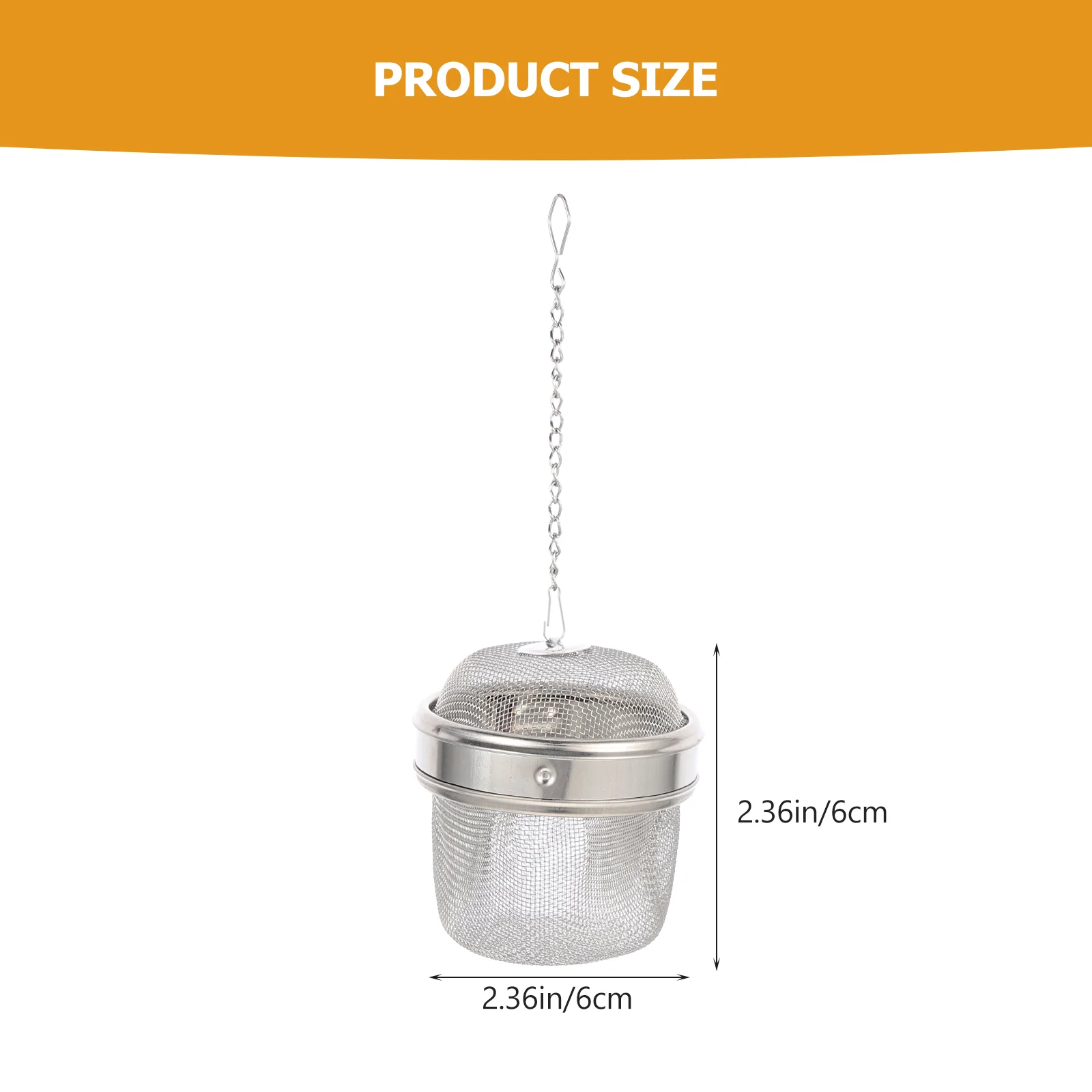 Tea Strainer Tea Filter 2 Pcs Jewelery Cleaner Rack Seasoning Balls Jewelry Watch Cleaning Basket Stainless Steel Tea Strainer