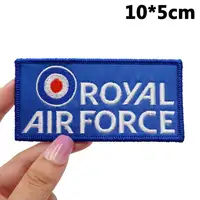 British Air Force Embroidery Patches with Hook and Loop Backing – Perfect for Backpacks & Clothing Accessories | Military Tactical Patches - Image 3