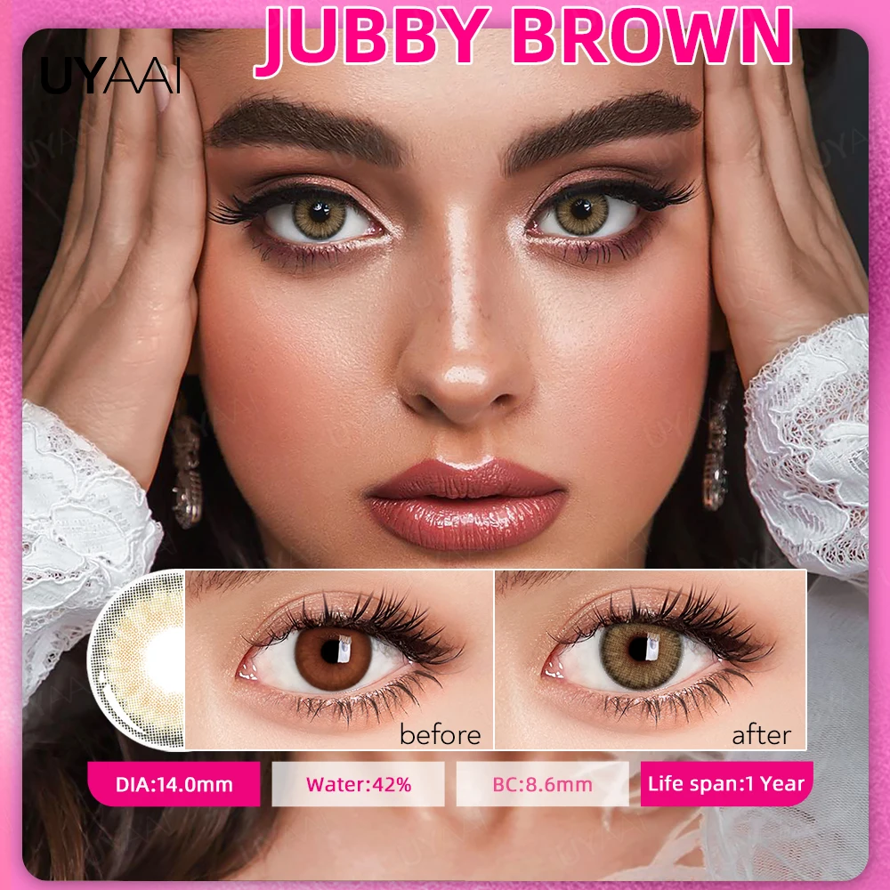 Vibrant Blue & Green Yearly Colored Contact Lenses - Fashion Soft Lens Duo