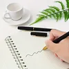 5pcs Large Capacity Gel Pen 1.0/0.7/0.5mm Signature Calligraphy Handwriting Pens Carbon Black/Blue/Red ink Office Accessories 6