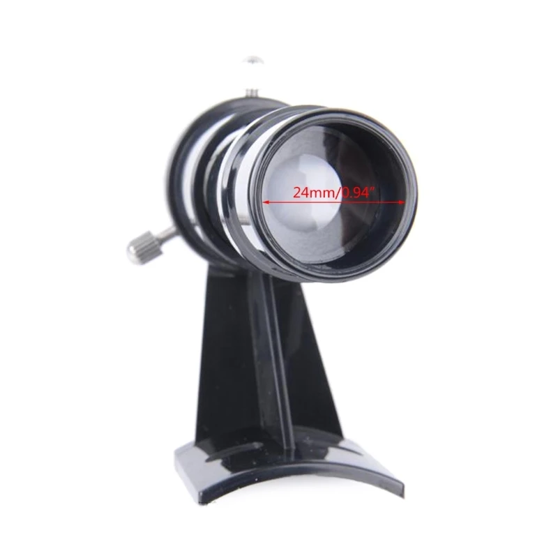 5x24 Astronomicals Telescope, Portable 5x24 Finder Scope Wide Angles Telescope Finderscopes with Bracket, 24mm Eyepiece 87HA