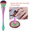 Nail Dust Cleaning Brush 7 Styles Professional Nail Art Make Up Brushes Long-Handled Super Fluffy Dust Removal Manicure Tools 2
