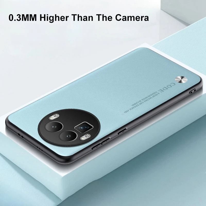 Luxurious PU Leather Shockproof Silicone Phone Case - Premium Back Cover