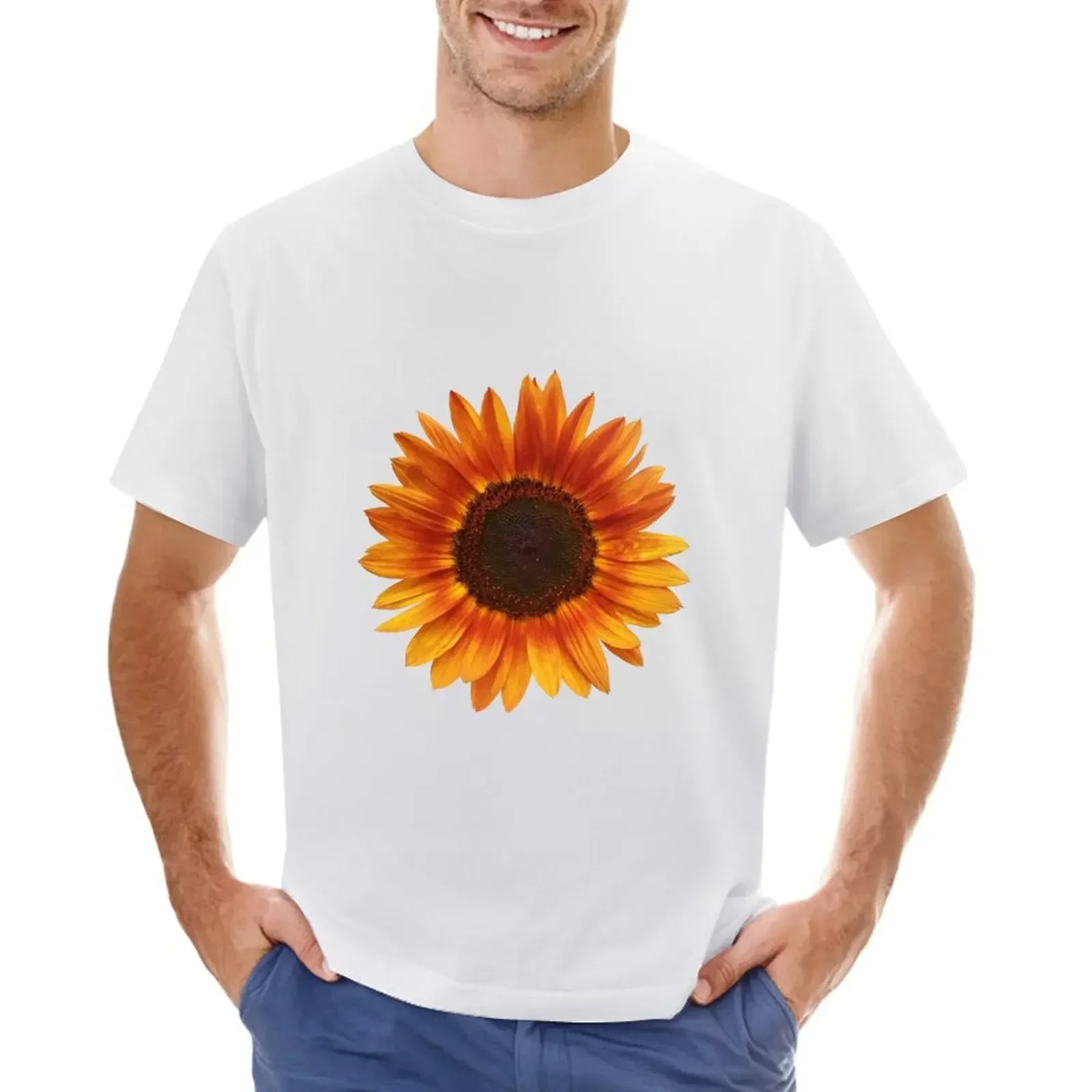 

Sunflower Shirt/ Sunflower Clothing/Sunflower Accessories-Sunflower T-shirt plain for a boy big and tall t shirts for men