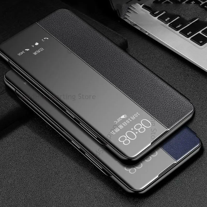 Xinyunew Cover Libro In Pelle Per OnePlus Ace 3V - Portafoglio Con Supporto E Slot, Blu - 3