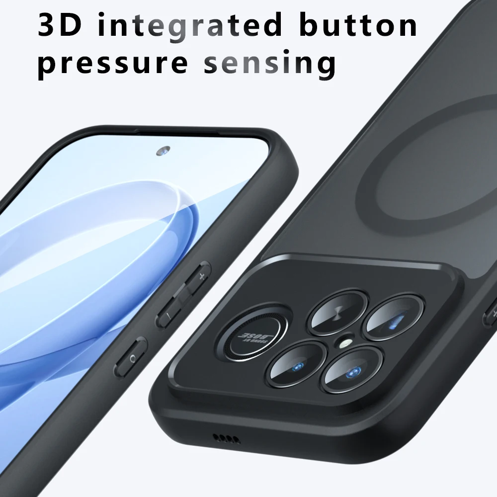 Magsafe Magnetic Wireless Charging Shockproof Back Cover Case