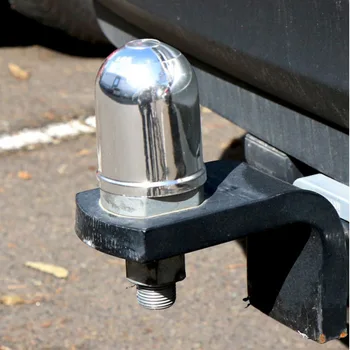 Car Trailer ball cap Protective cover Plastic chrome plated clip Car accessories Tow Bar Ball Towing Hitch Towball Cover