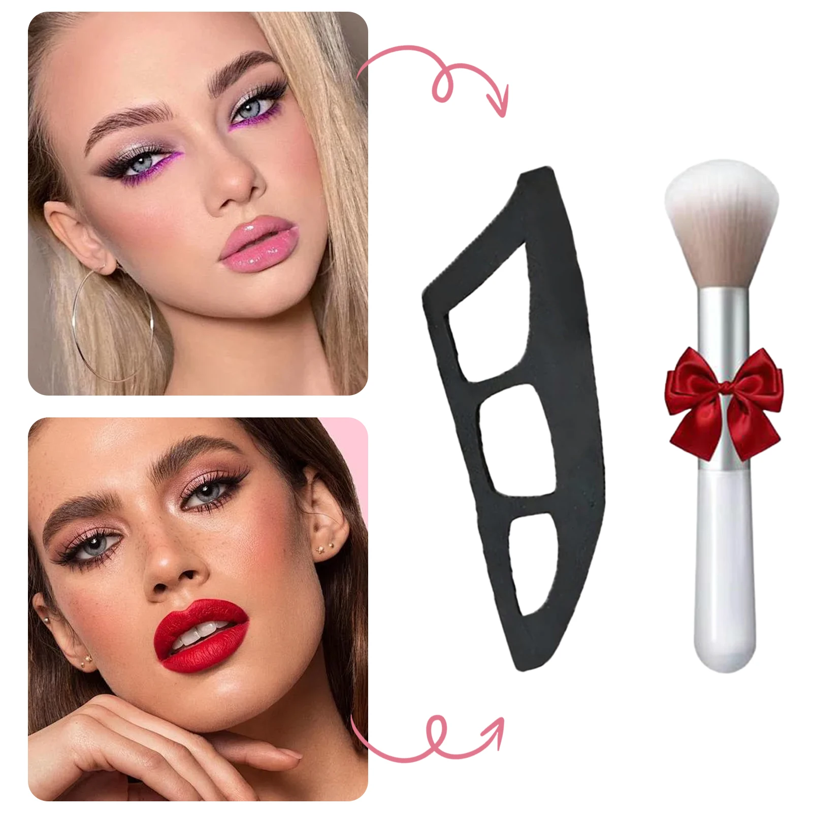 Makeup Tools Eyeshadow Makeup Tool Silicone Stencils
