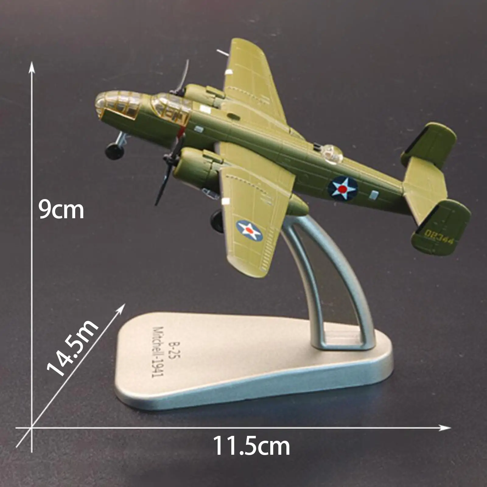 

Модель самолета истребителя 1:144 реалистичная модель самолета B25 для домашнего декора праздничные подарки полка ТВ шкаф кафе