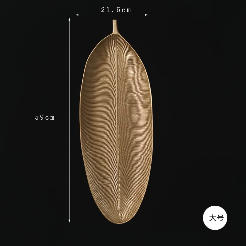 Nordic Decorative Tray Gold Pineapple Leaf Shape Serving Tray Jewelry Pallet Fruit Snack Dish Table Decoration Storage Organizer storage tray,wooden serving tray,bamboo organizer tray,jewelry storage tray